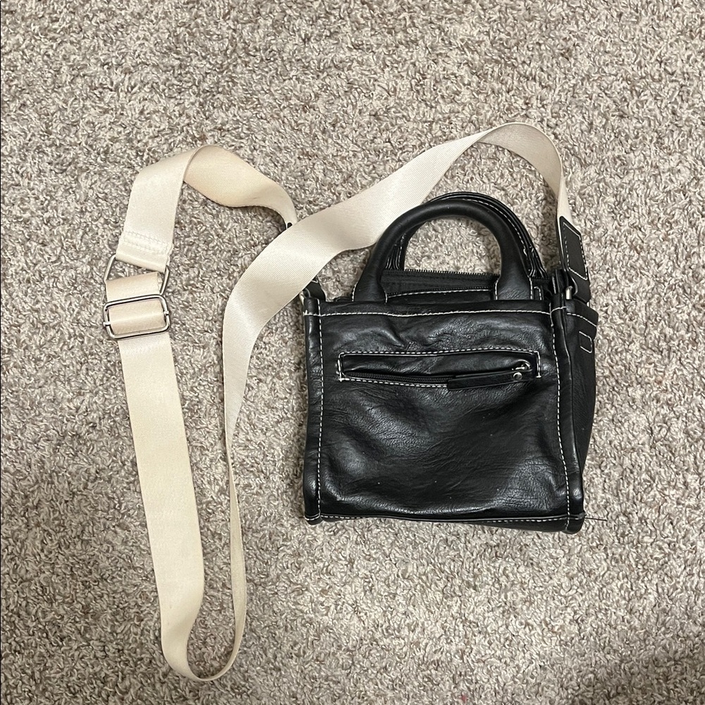 Black Mini Crossbody Bag.